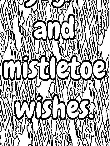 Color Your Own Christmas Lineart Bookmarks-Full Sheets in 2x6" and 2x8" product image (9)