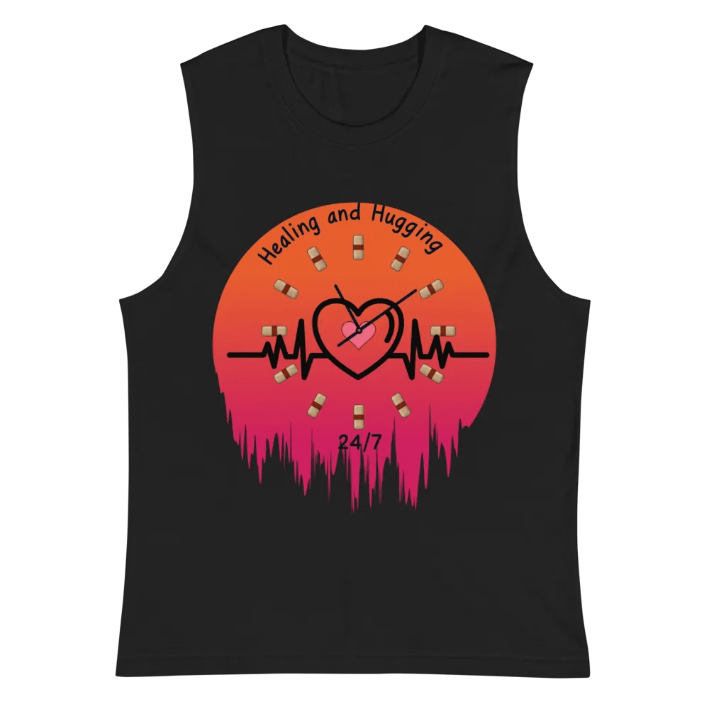 Healing Heartbeat Muscle Tank product image (3)