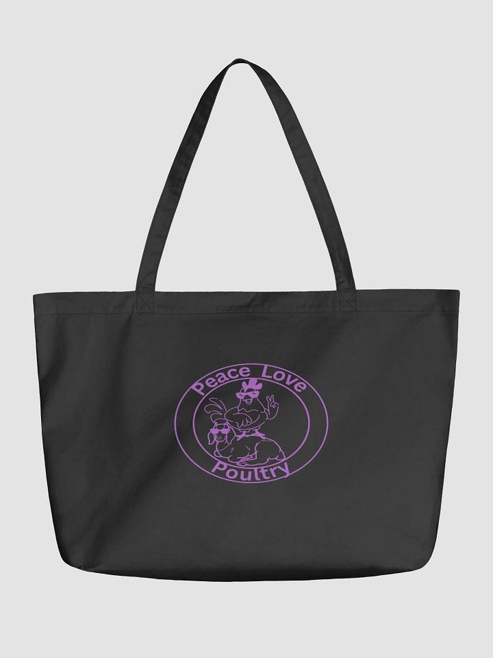 Peace Love Poultry Organic Tote product image (1)