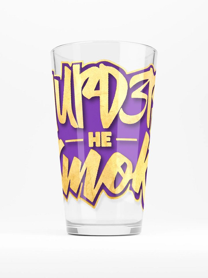 Murd3rHeSmoke large logo glass product image (1)