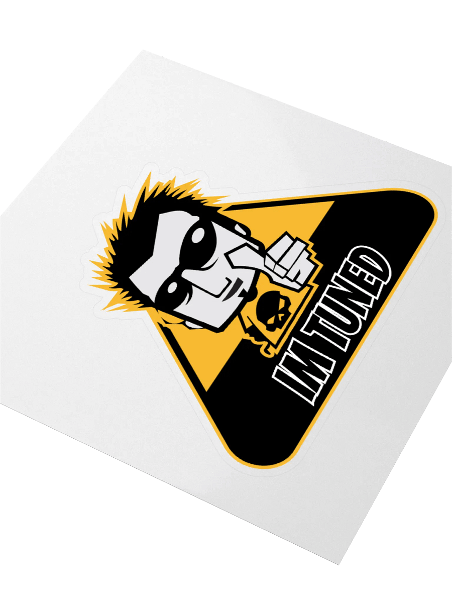 I'm Tuned Sticker product image (3)