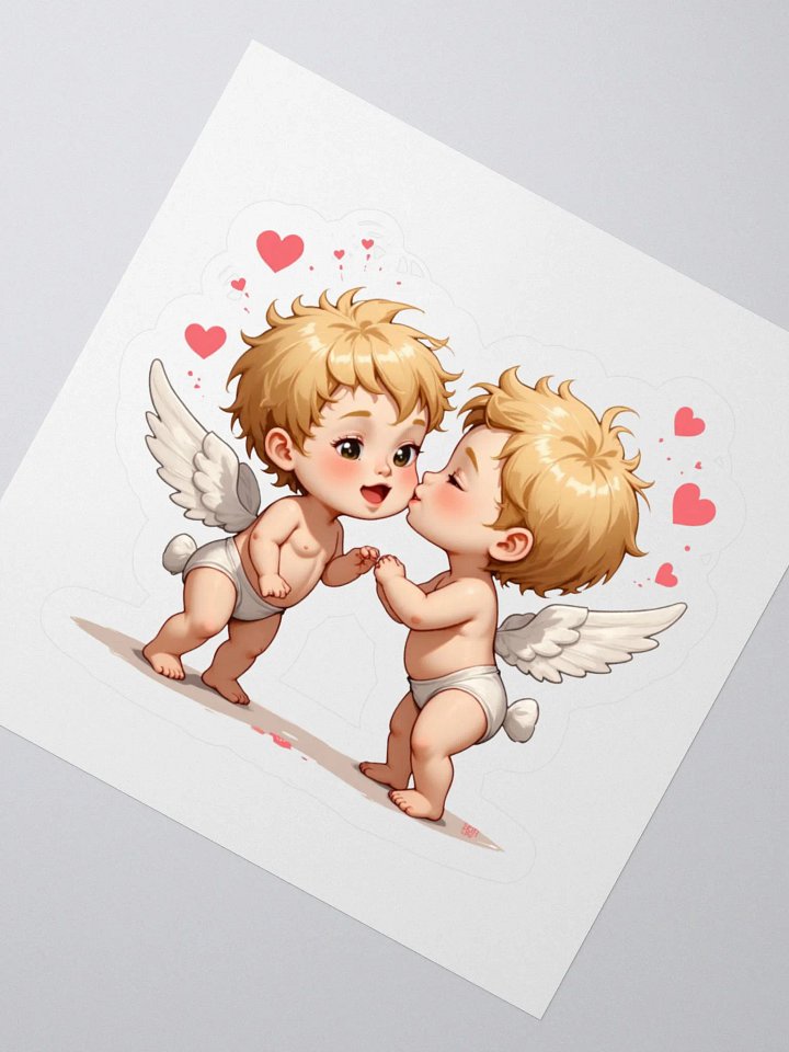 Love Babies | Cherubic Kiss Cut Stickers product image (6)