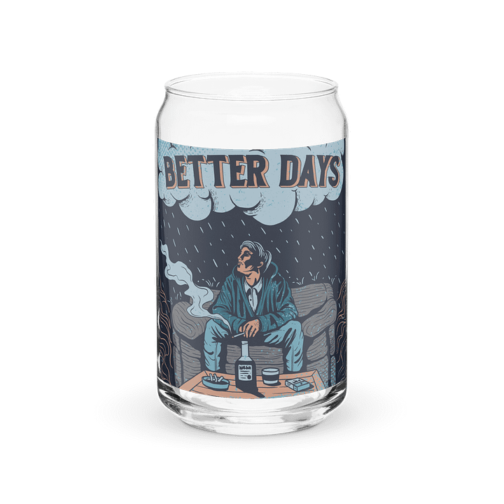 Better Days Can Shaped Glass product image (1)
