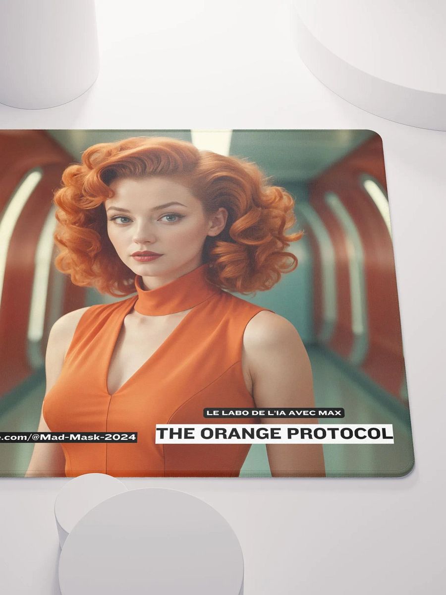 Mouse Pad Gaming The Orange Protocol product image (5)