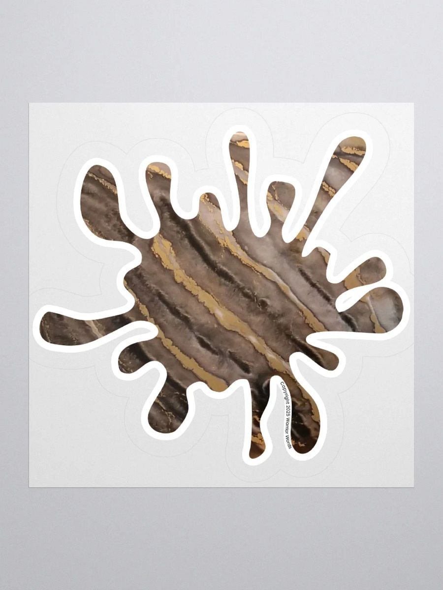 Resin Art Gold Paint Splatter product image (3)