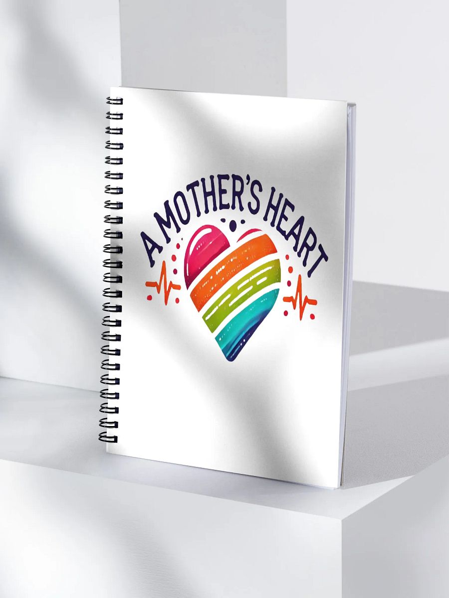 A Mother's Heart Spiral Notebook product image (4)