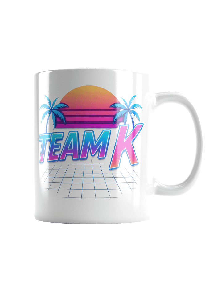 Team K 1980's White Mug product image (3)