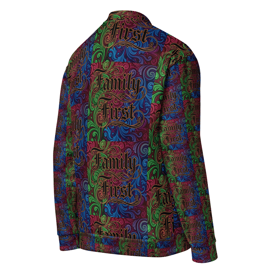 FRESH Unisex Da Culture, Experience Love! Family First Zipper Jacket,All-Over Print Bomber Jacket by D.C.E.L. Chilly Palmer product image (4)