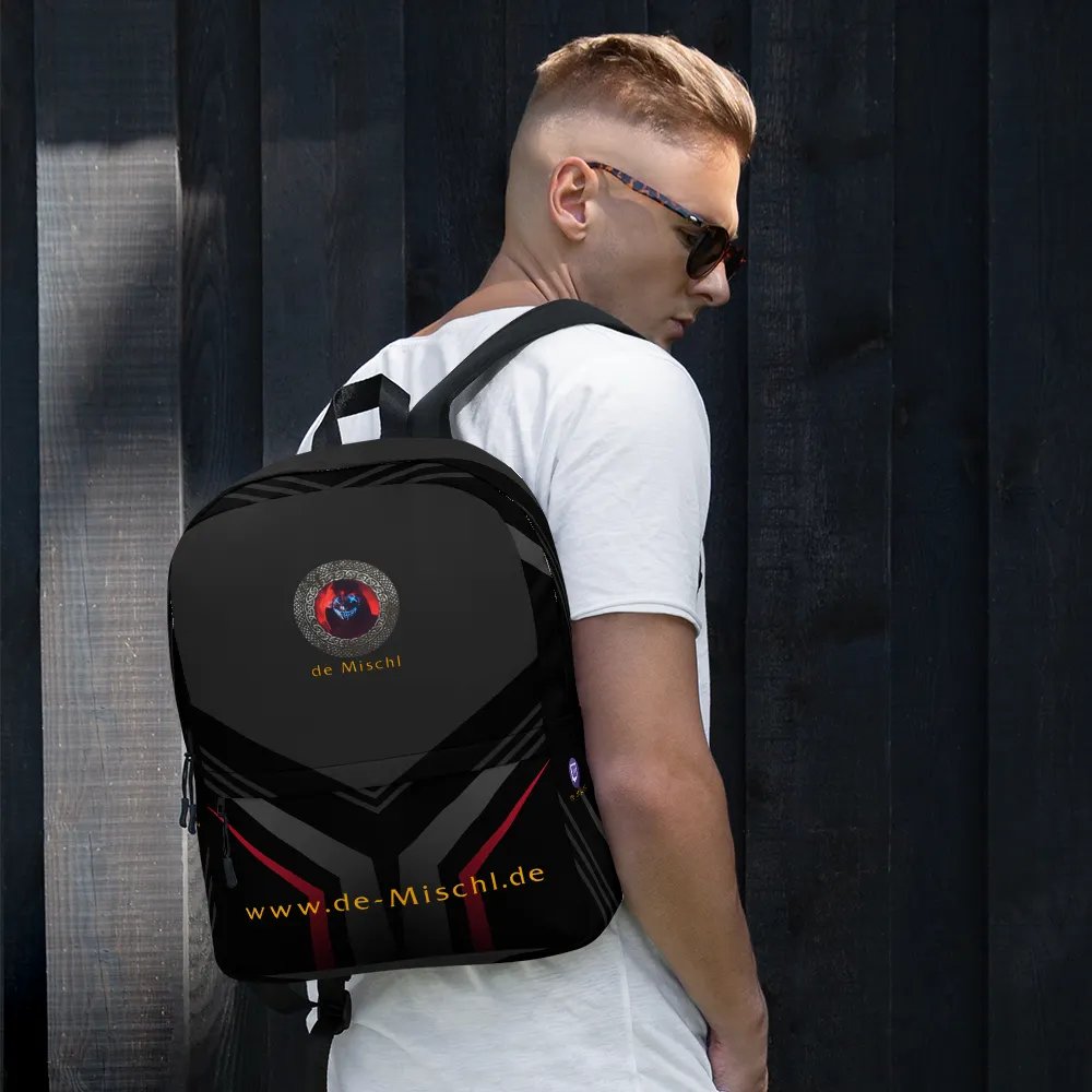 Sleek Geometric Fusion Backpack product image (5)