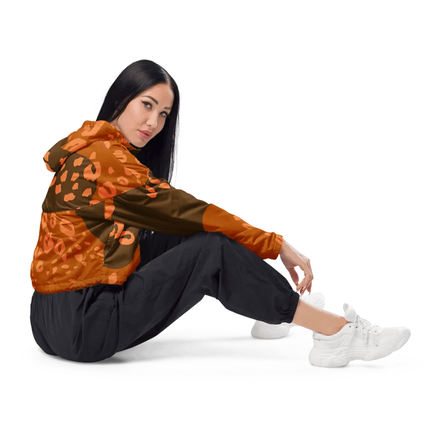 Orange Cat Hammock Windbreaker product image (12)