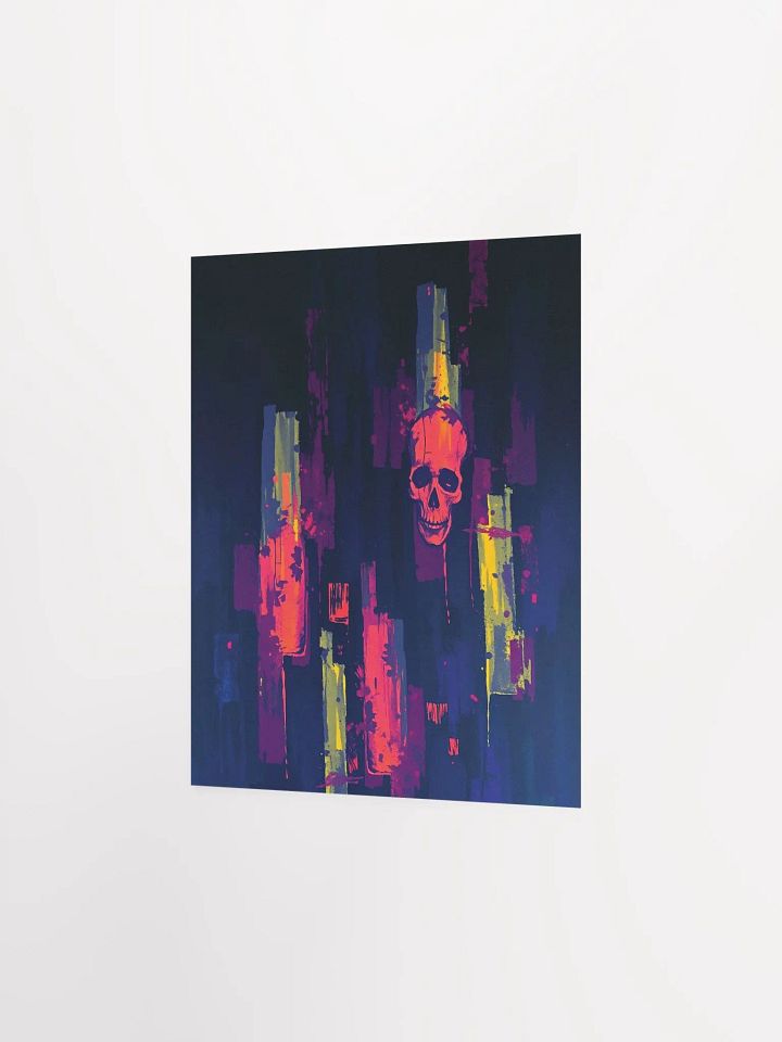 Neon Skull Dreamscape Poster product image (13)