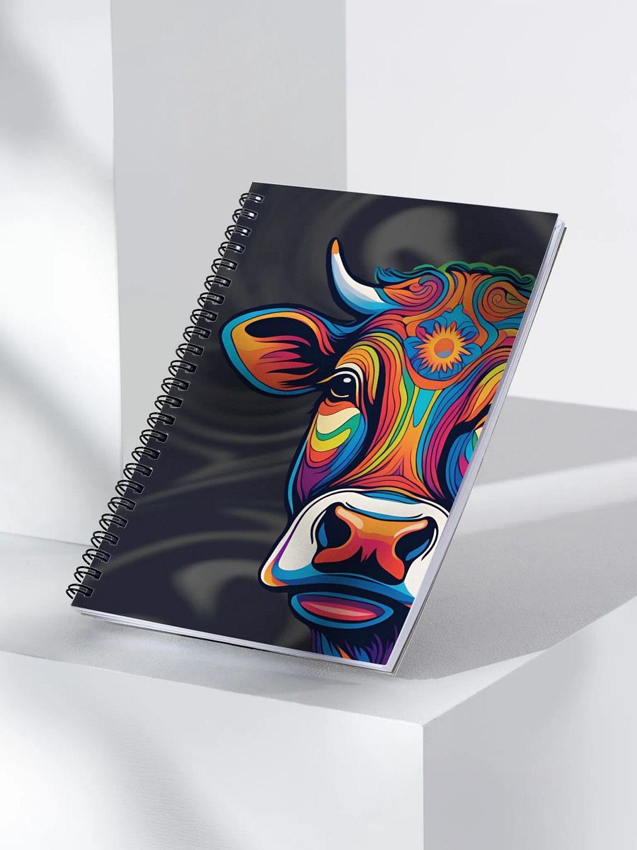 Cow Spiral Notebook product image (3)
