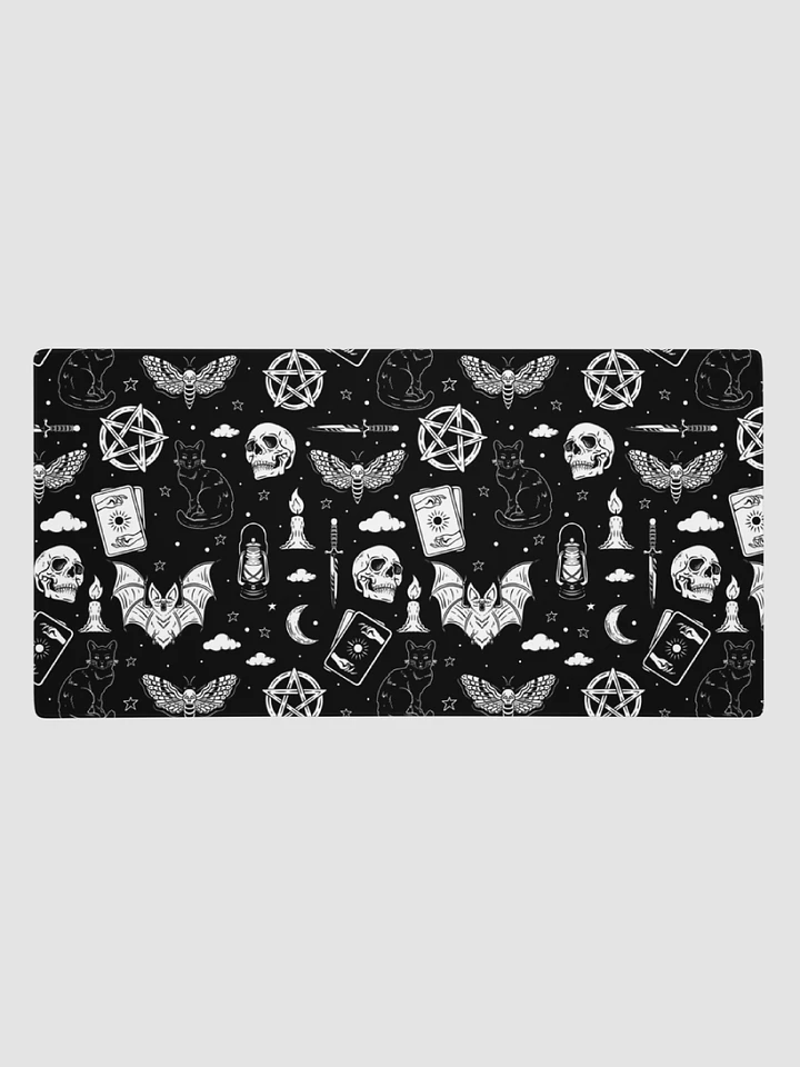 Resting Witch Face - 36″× 18″Gaming Mouse Pad product image (1)