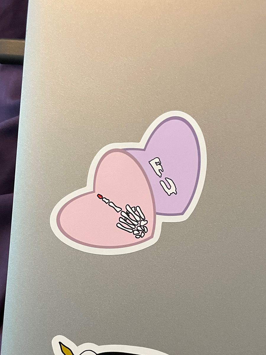 F U sticker product image (2)