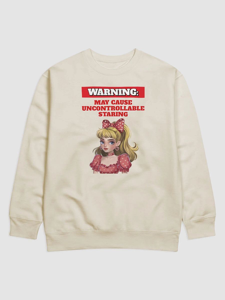 Warning: May Cause Uncontrollable Staring - Funny Sweatshirt product image (3)