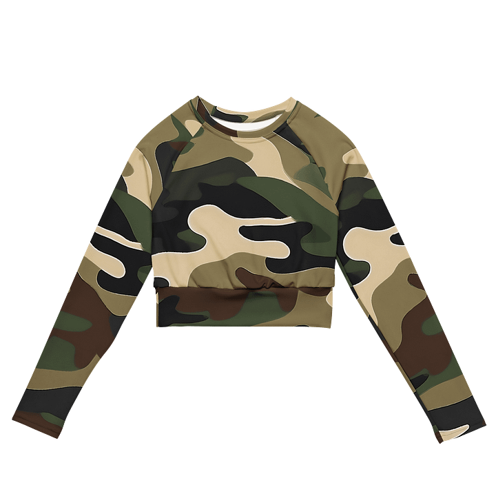 Long Sleeve Crop Top product image (2)