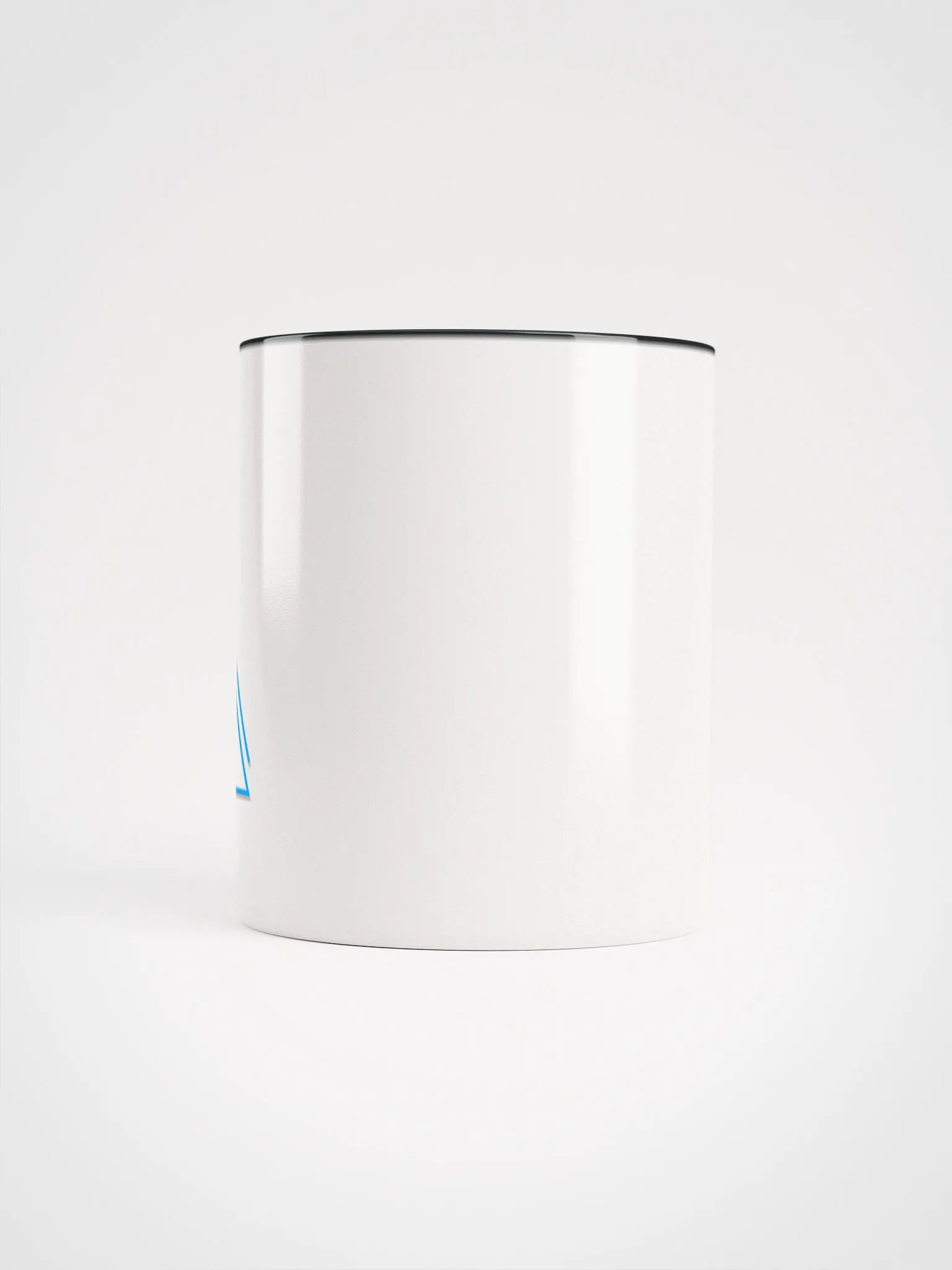 Omitt Triangle Ceramic Mug with Color Inside product image (5)