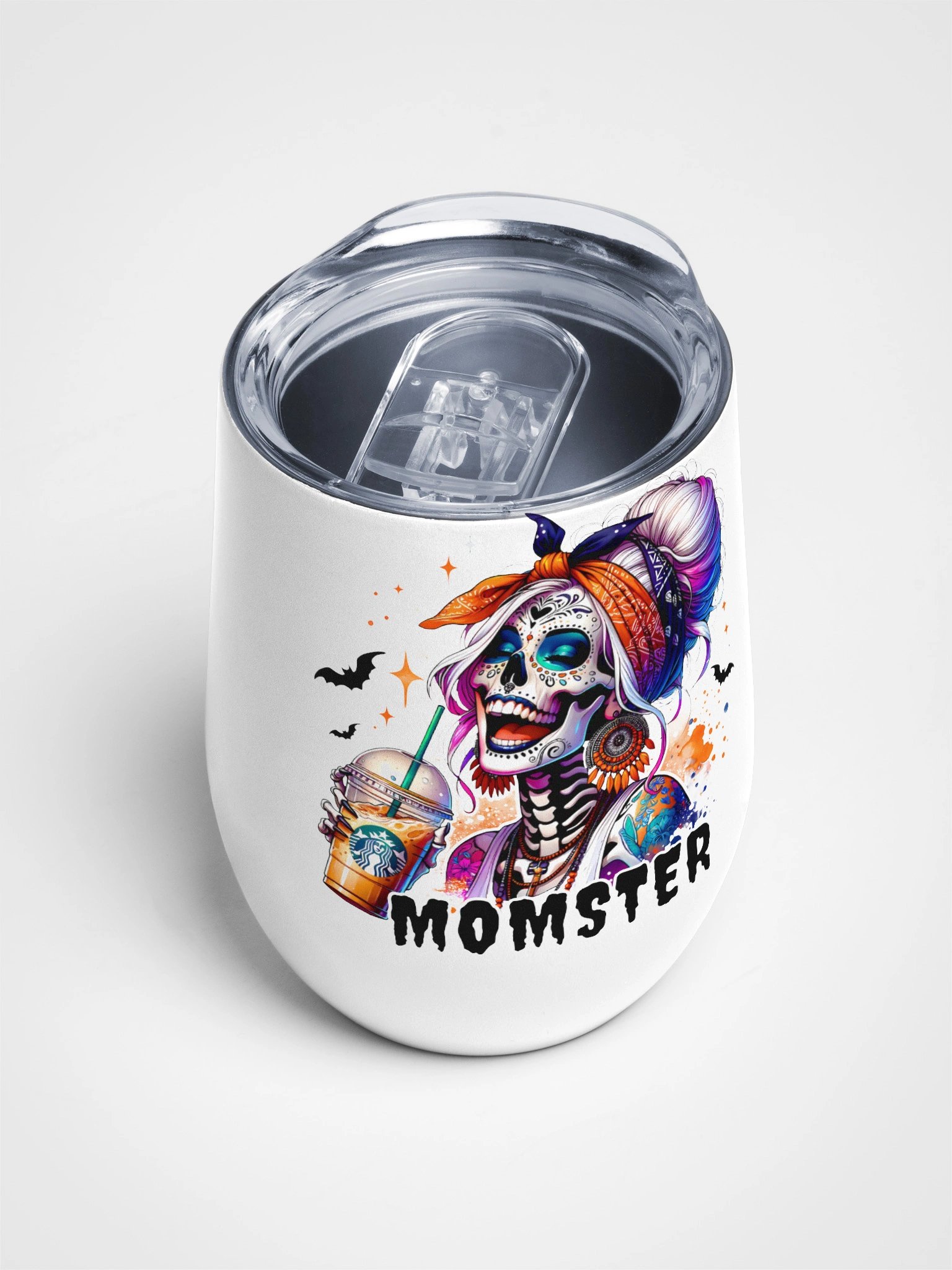 Fiesta Skeleton Wine Tumbler product image (4)