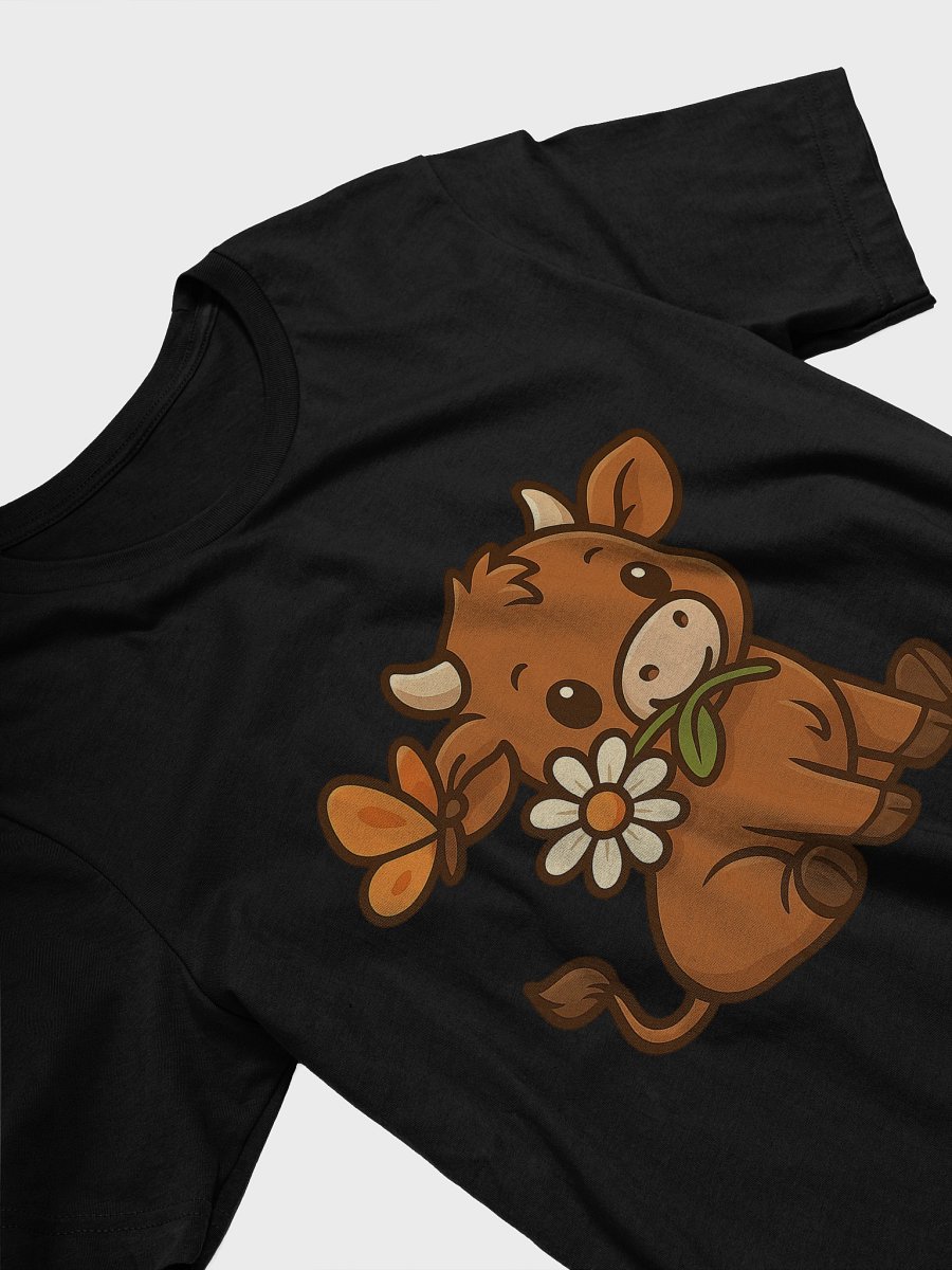 "Cute Baby Cow with Daisy and Butterfly" product image (29)