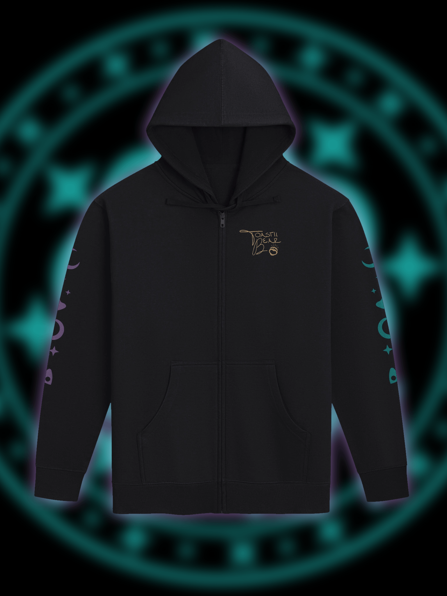 PolarGheist - Zip Hoodie - Back Design product image (1)