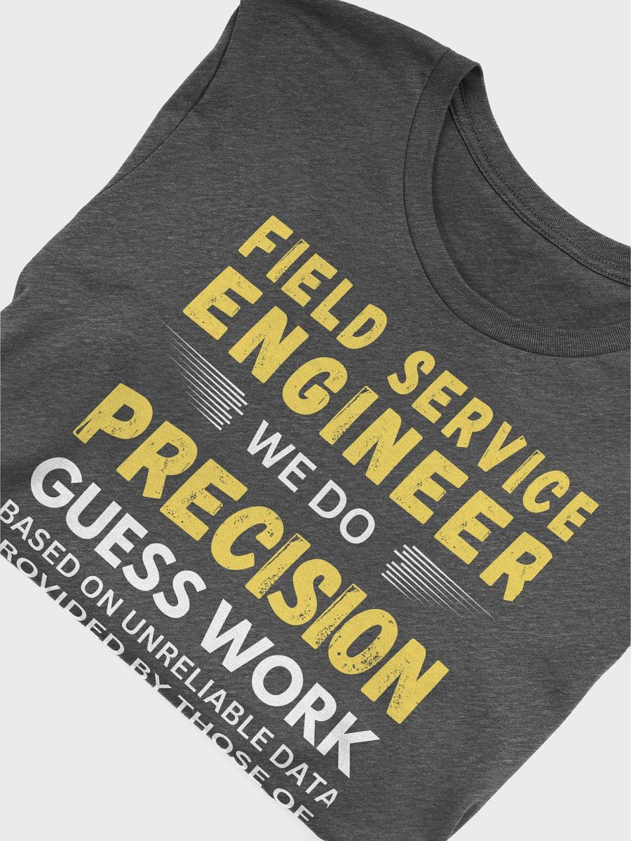 Field Service Engineer - Unisex T-shirt Bella Canvas 3001 product image (13)