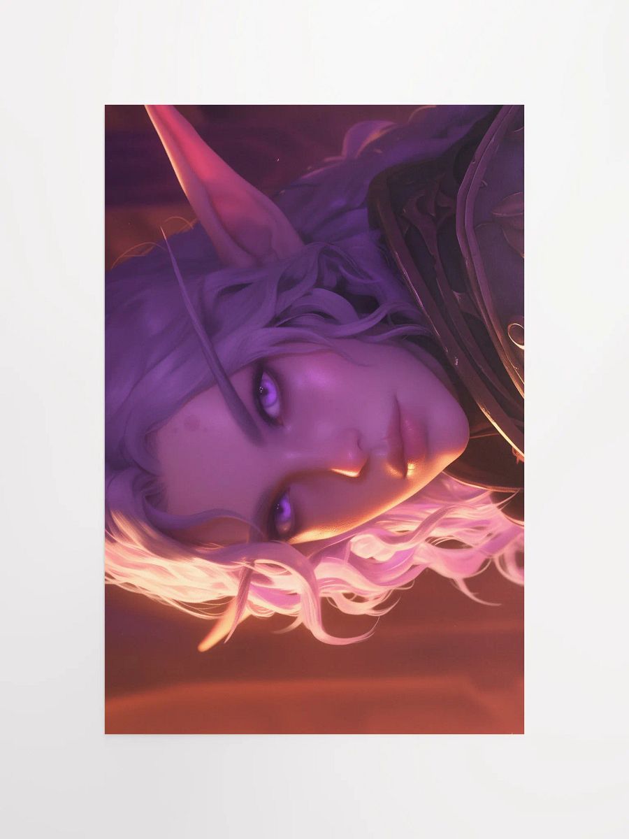 Ethereal Elf Warrior Poster product image (4)
