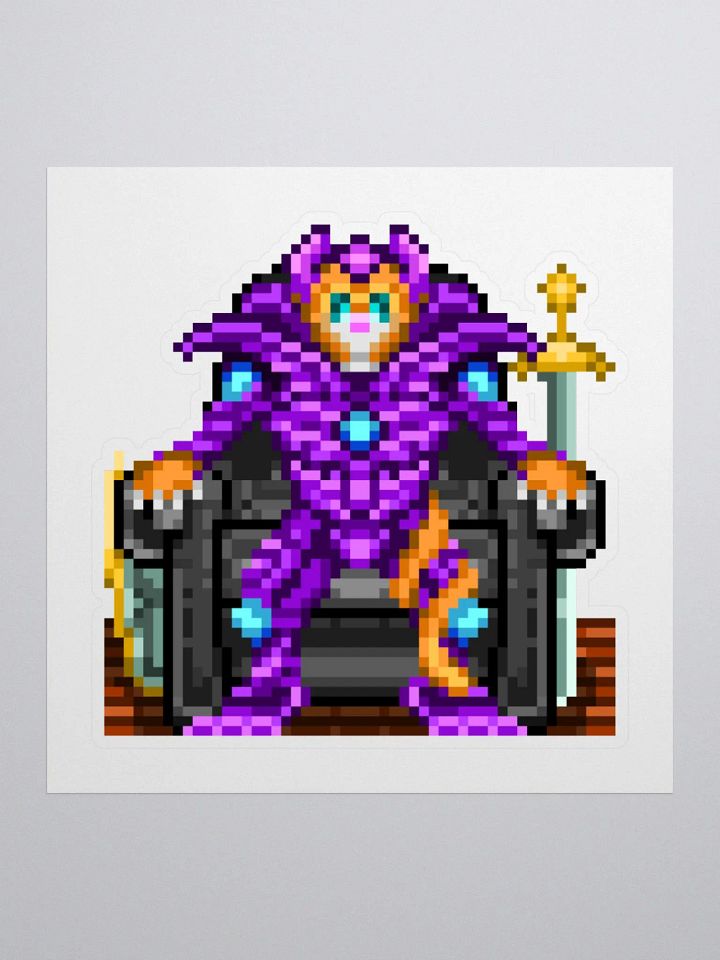 Couch Cat Proto Sticker 3x3 product image (1)