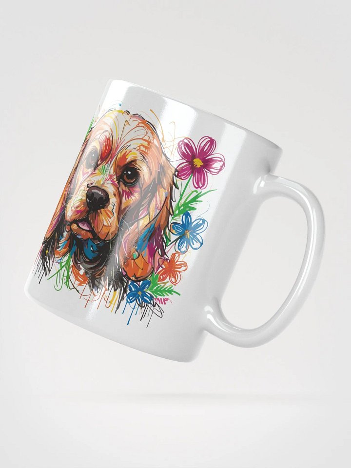 Scribbles Cocker Spaniel 3 , Mug product image (4)