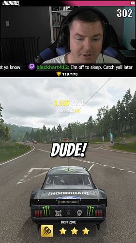 After struggling with drifting on the wheel I switched to controller just to show how easy it is in comparison! #forzahorizon...