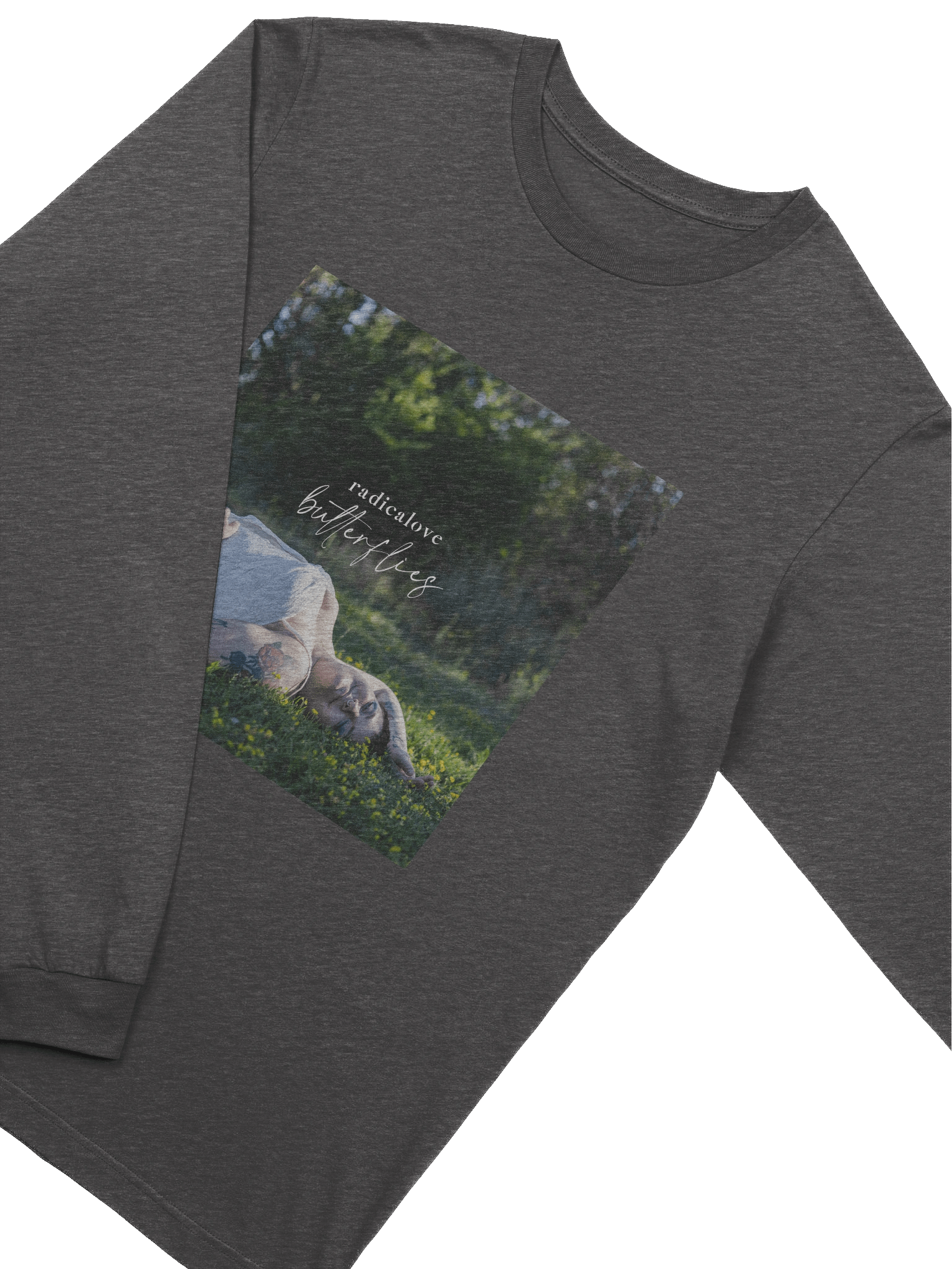 "butterflies" Comfort Long Sleeve Tee product image (3)