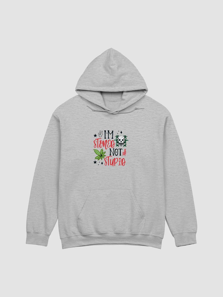 Stoned Not Stupid Classic Hoodie product image (1)