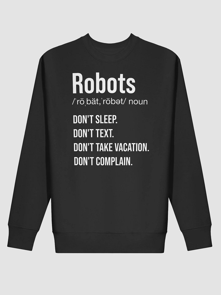 Robots: Premium Sweatshirt product image (2)