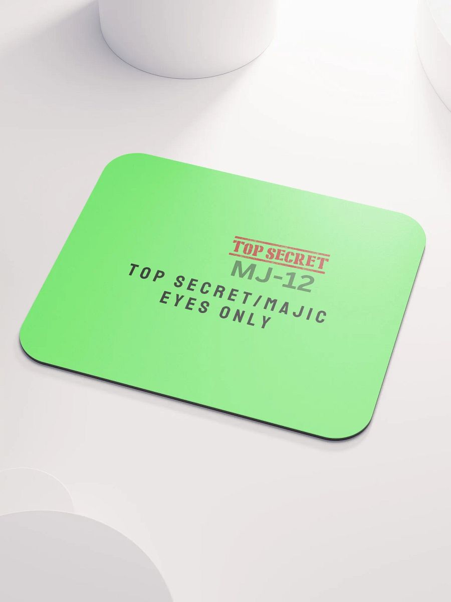 MJ-12 Top Secret Mouse Pad product image (3)