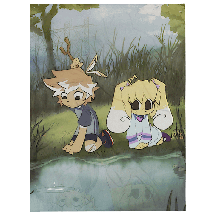 Fishing Day Throw Blanket product image (1)