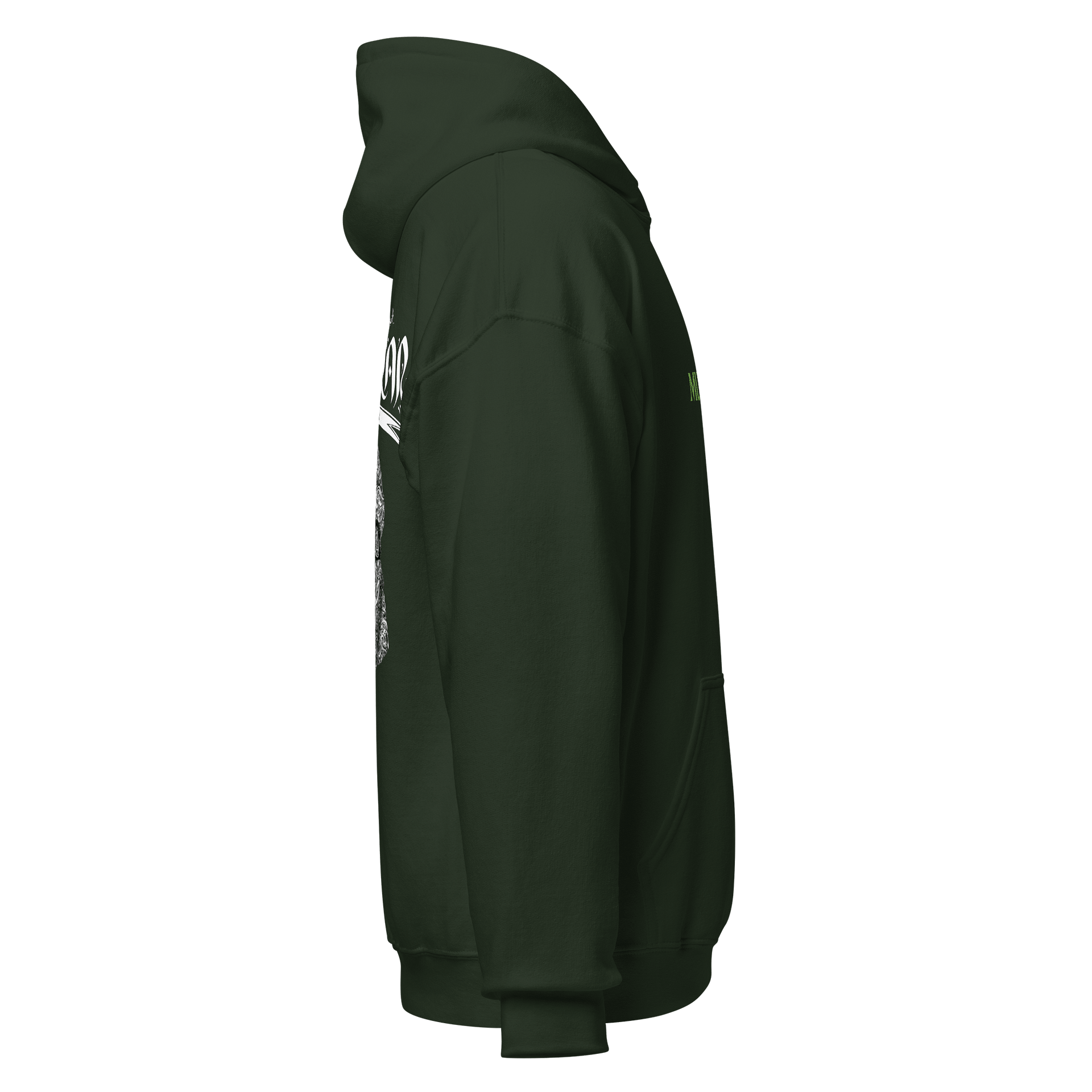 MUSLIM Signature FOREST GREEN Hoodie - UNISEX Embroidery product image (4)