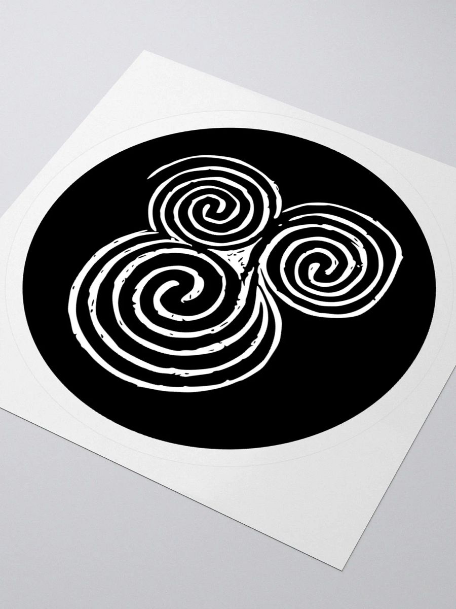 Newgrange Triple Spiral Sticker product image (9)