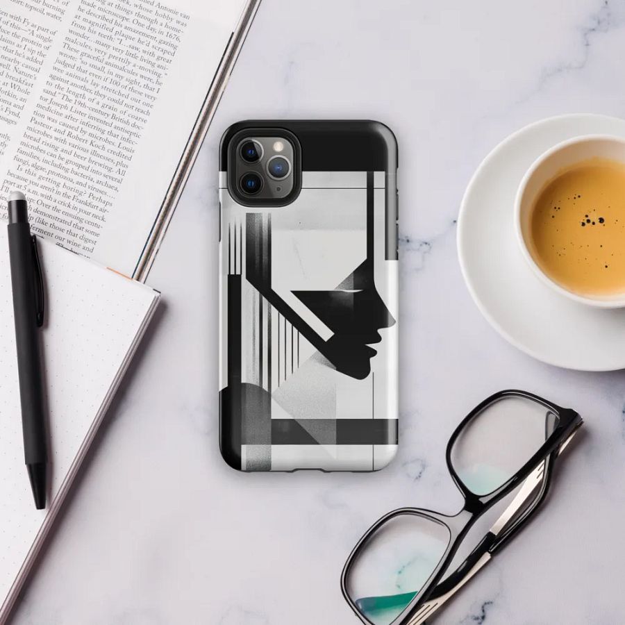 Abstract Persona 003 (Black) (Iphone Tough Case) product image (6)