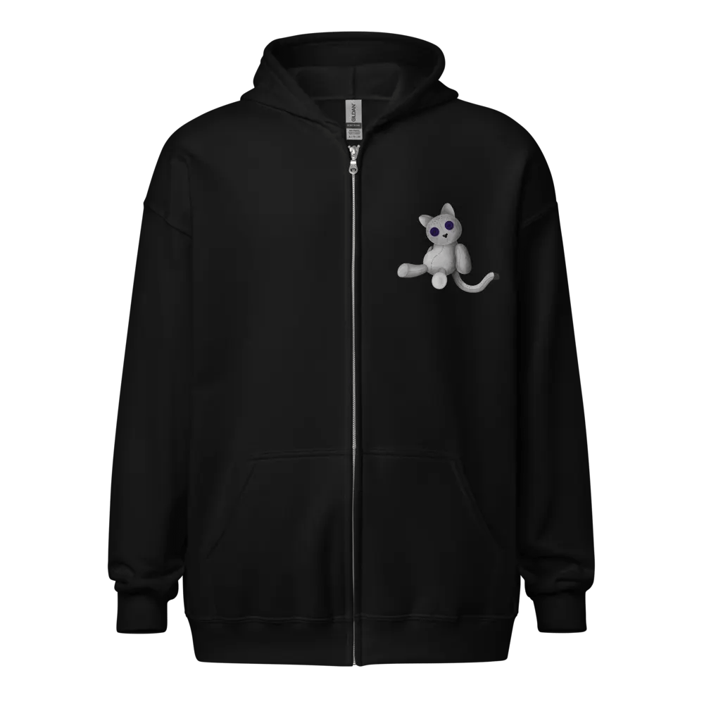Snow Meow Stitched Zipper product image (1)