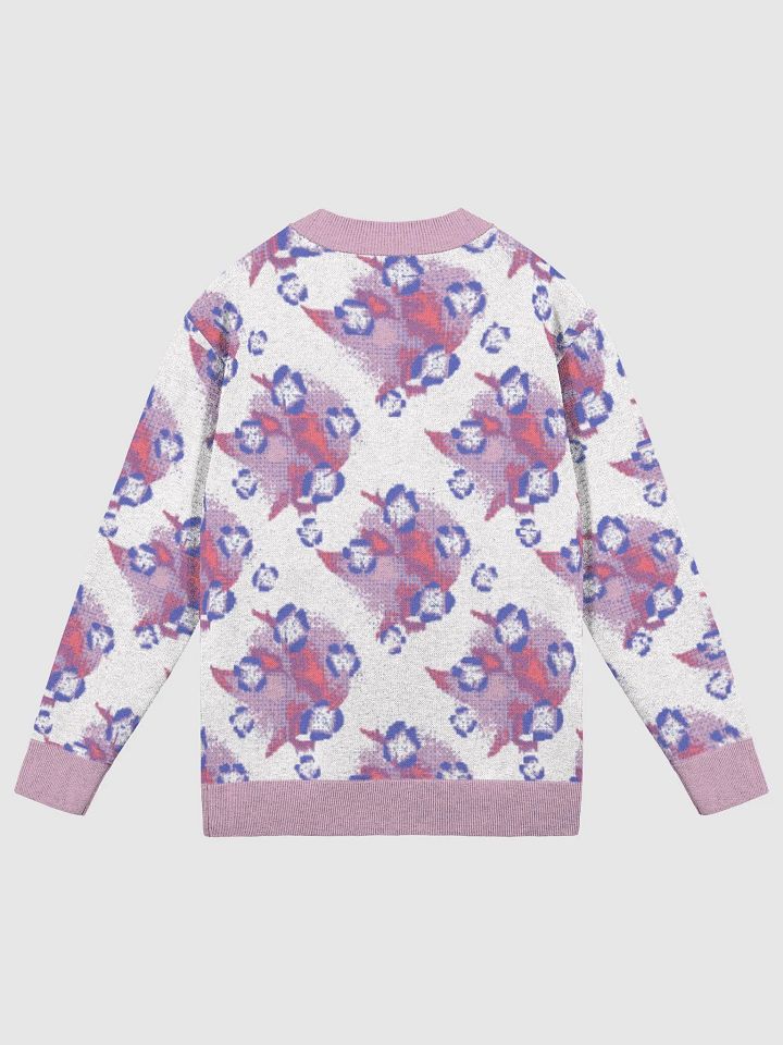 Blue Flowers on Pink Cardigan product image (8)