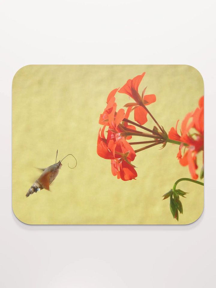Classic Mouse Pad - The hummingbird hawk-moth product image (2)