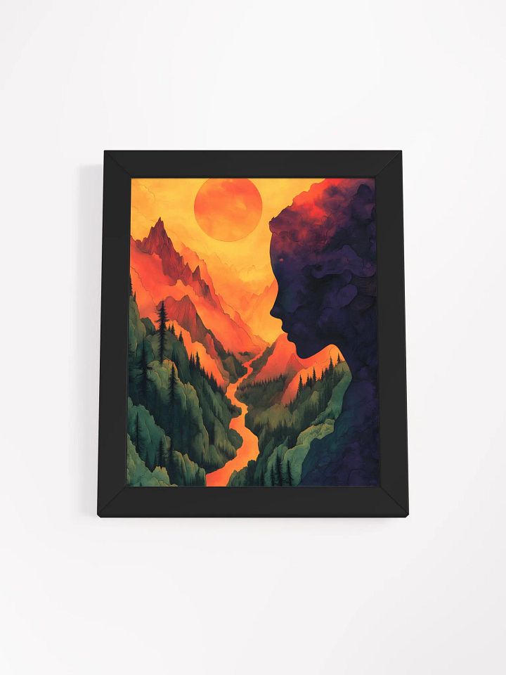 Framed wall art titled 'Mother nature #1' product image (1)