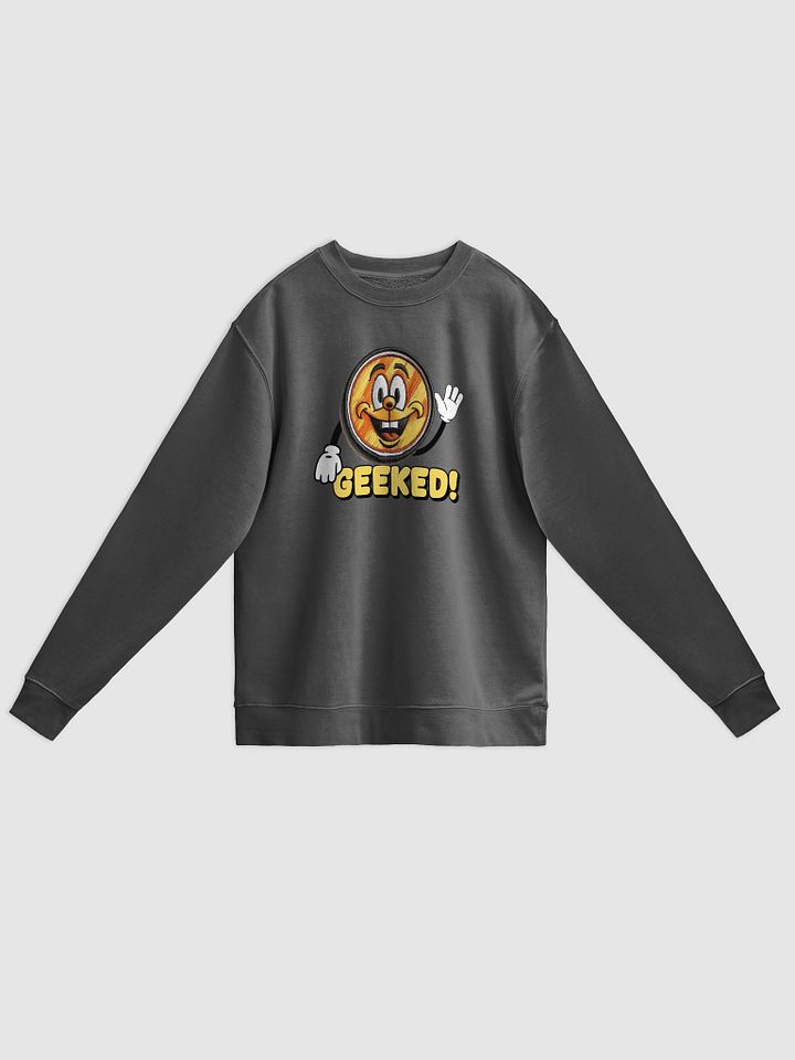 Geeked! Vintage Pigment Dyed Sweatshirt product image (1)