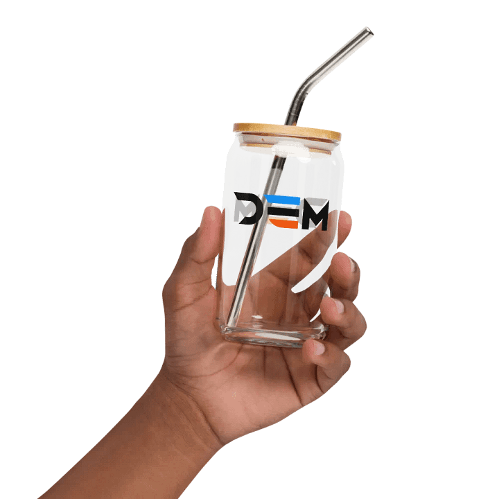 Dem Glass (w/ Lid & Straw) product image (2)