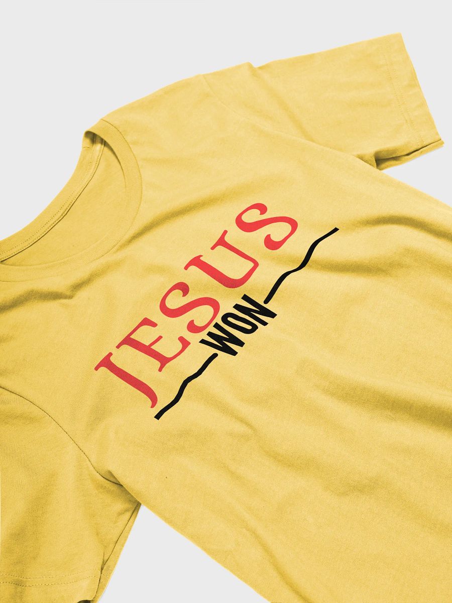 Jesus Won T- shirt product image (23)