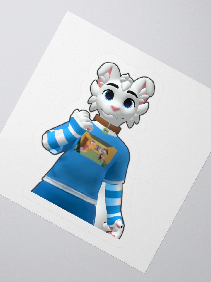 Cute Flippers "Kiss Cut" Stickers product image (3)