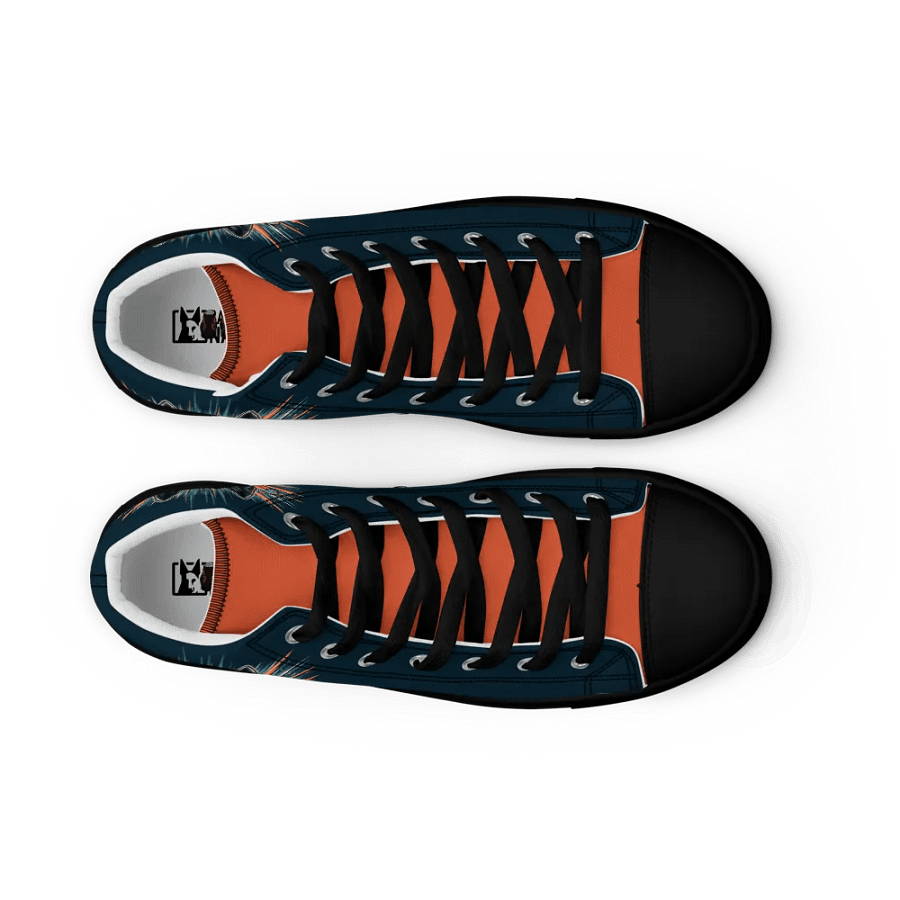 Dutch Shepherd Women's K9 Malinois Canvas High Tops product image (8)
