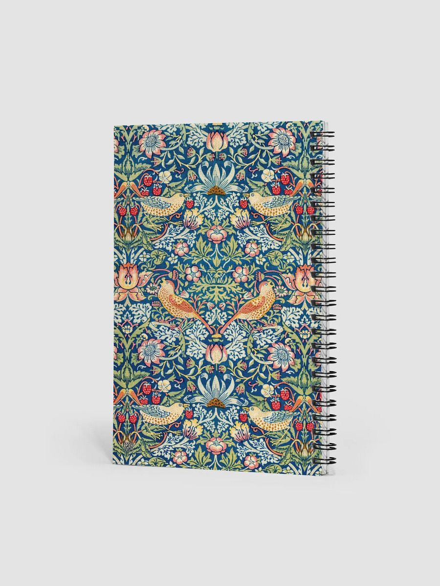 Strawberry Thief: William Morris: Spiral Notebook product image (1)