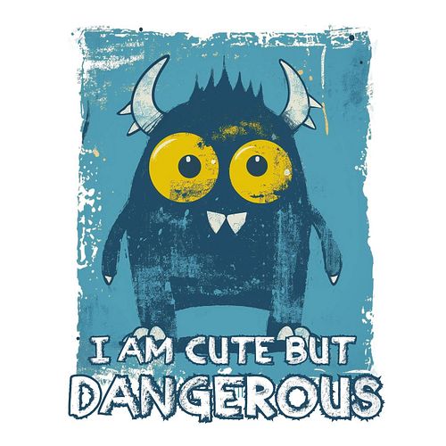 #monstermischief #cutebutdeadly #funnycreature #quirkybeast #playfulmonsters #graphictees #creaturedesign #uniqueillustration...