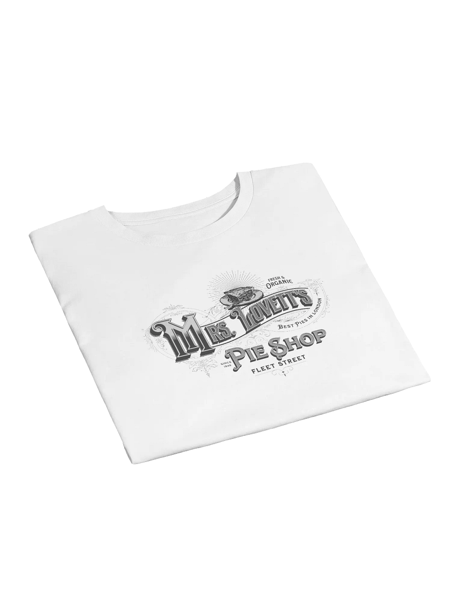 Mrs. Lovett’s Pie Shop Crop Top – AS Colour Women’s Premium Tee for Horror Musical Fans product image (18)