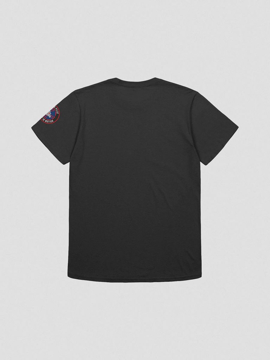 MotoPilot Tee with Red Sleeve Patch product image (6)
